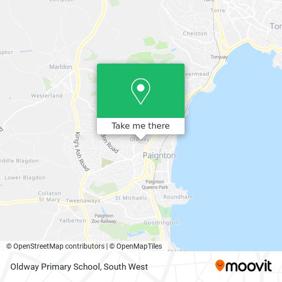 Oldway Primary School map