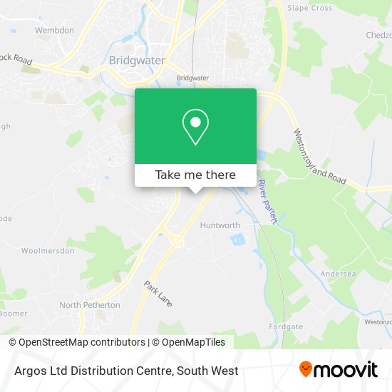 Argos Ltd Distribution Centre map