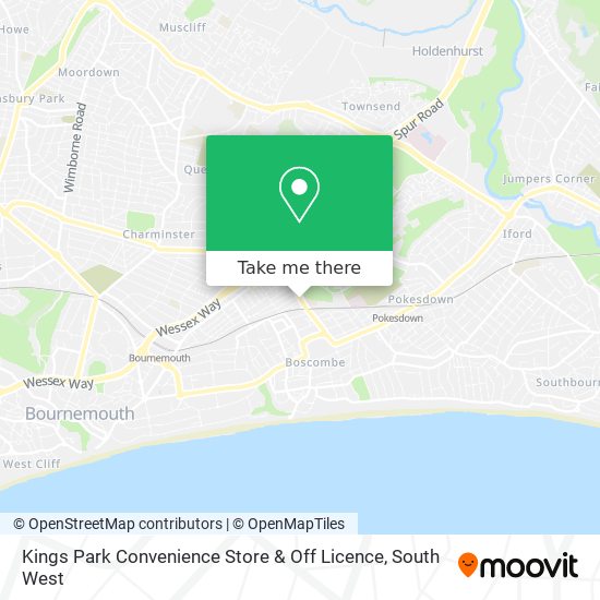 Kings Park Convenience Store & Off Licence map