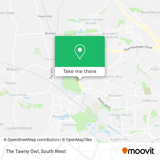 The Tawny Owl map