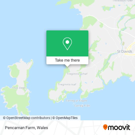 How to get to Pencarnan Farm in Pembrokeshire by Bus or Train