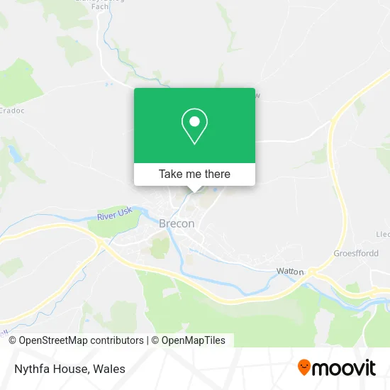 Nythfa House map