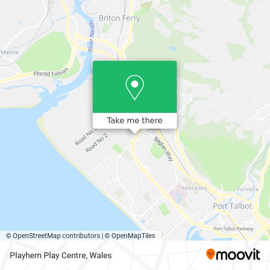 Playhem Play Centre map