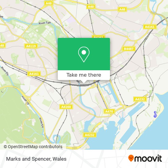 Marks and Spencer map