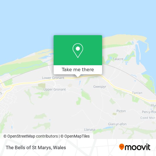 The Bells of St Marys map