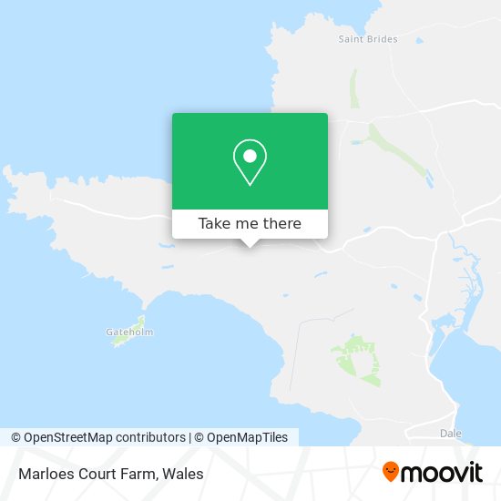 Marloes Court Farm map