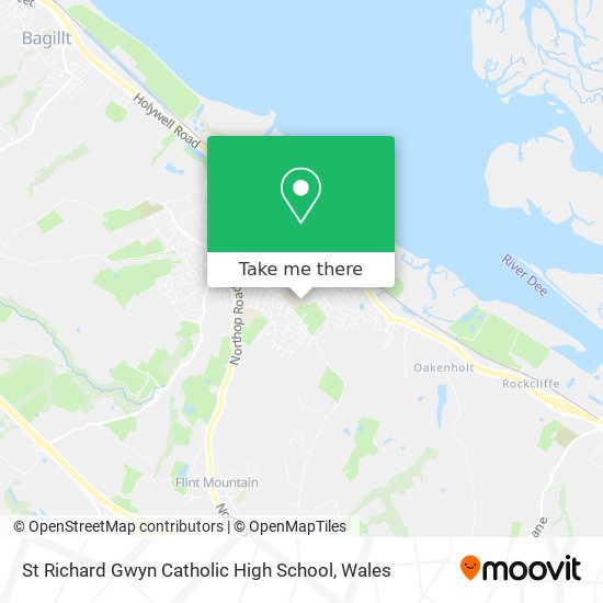 St Richard Gwyn Catholic High School map