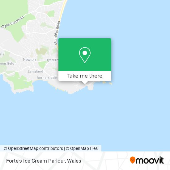Forte's Ice Cream Parlour map