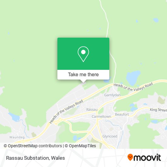 Rassau Substation map