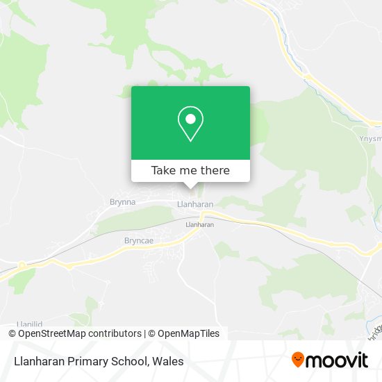 Llanharan Primary School map