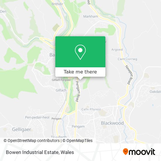 Bowen Industrial Estate map
