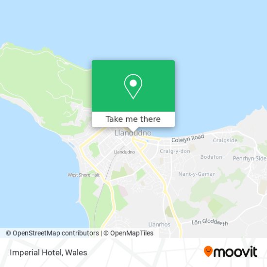 Imperial Hotel map