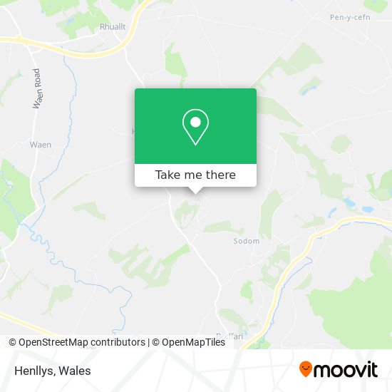 Henllys map