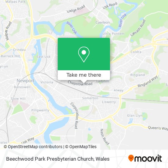 Beechwood Park Presbyterian Church map