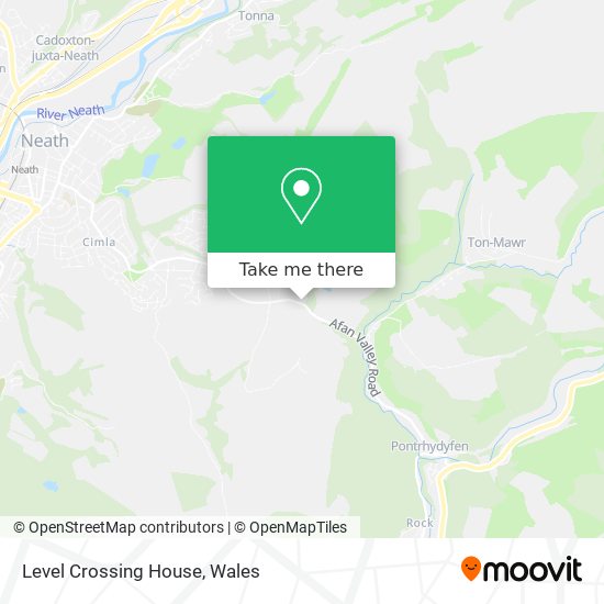 Level Crossing House map