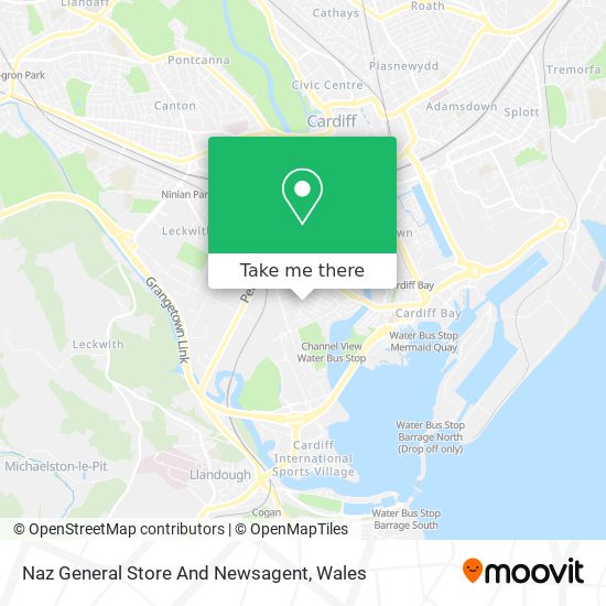 Naz General Store And Newsagent map
