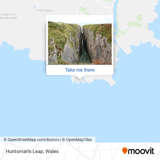 Huntsman's Leap map