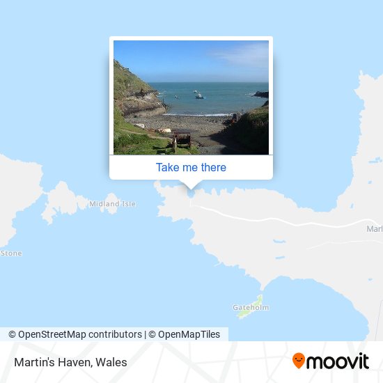 Martin's Haven map