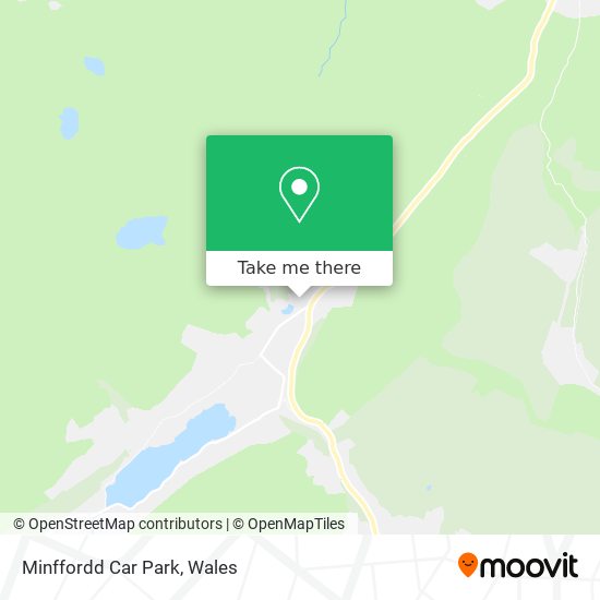 Minffordd Car Park map