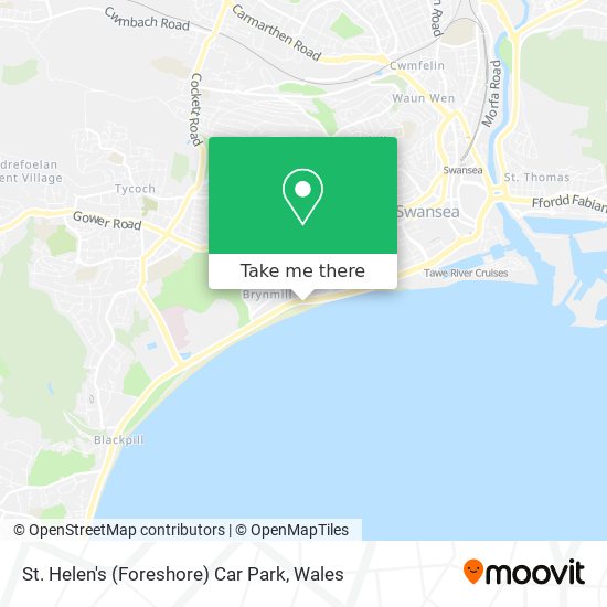 St. Helen's (Foreshore) Car Park map