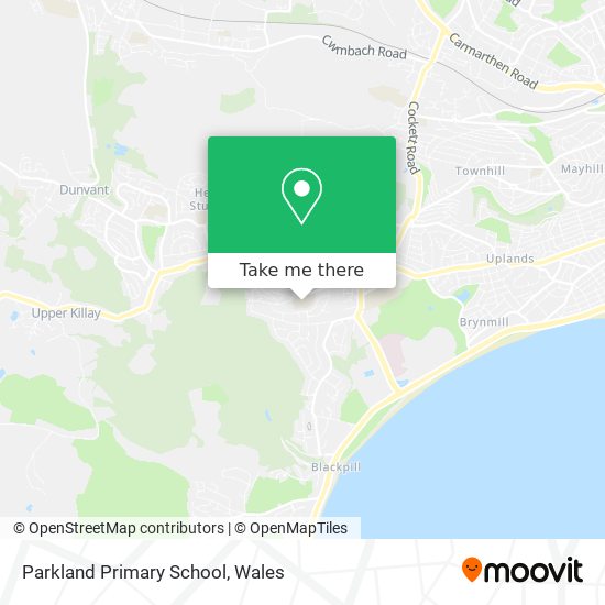 Parkland Primary School map