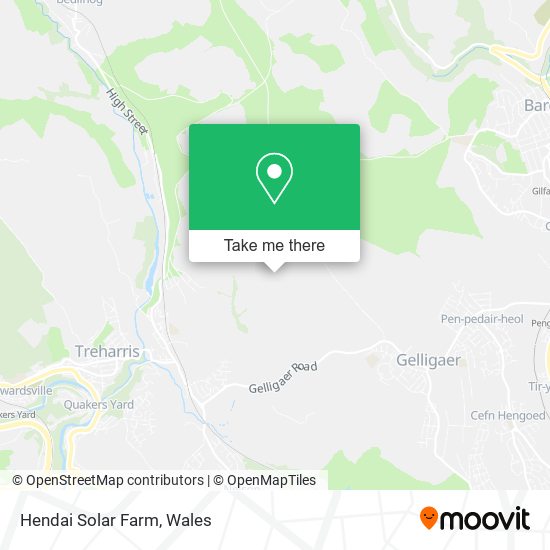 Hendai Solar Farm map