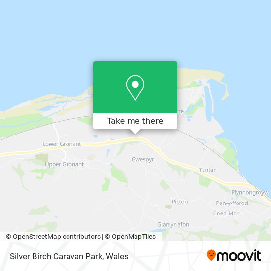 Silver Birch Caravan Park map