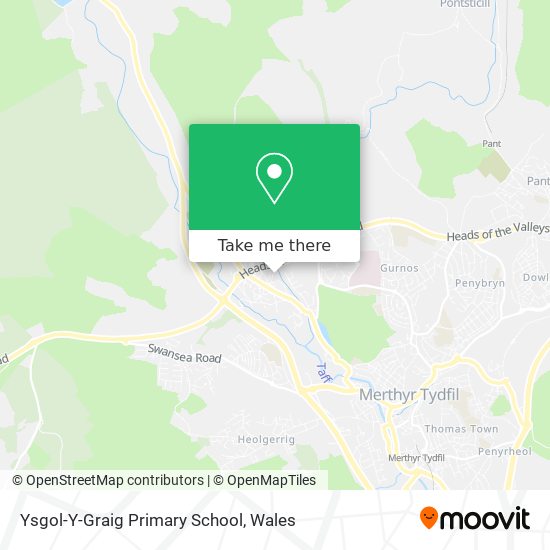 Ysgol-Y-Graig Primary School map