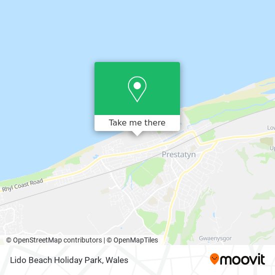 Lido Beach Holiday Park map