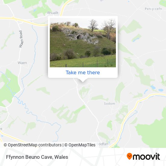 Ffynnon Beuno Cave map