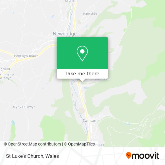 St Luke's Church map