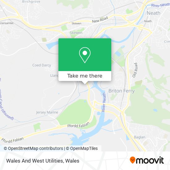 Wales And West Utilities map