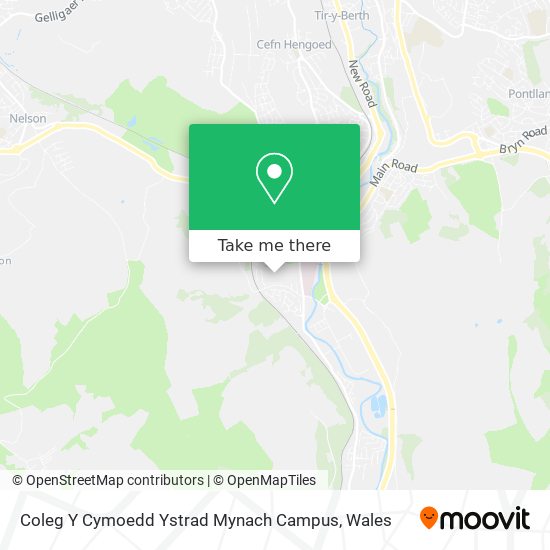 Coleg Y Cymoedd Ystrad Mynach Campus map