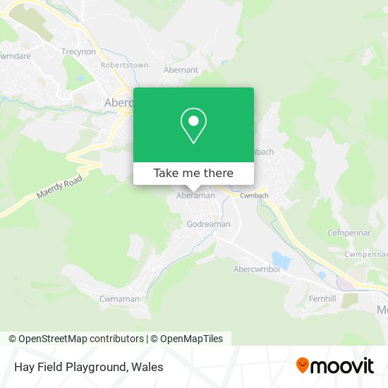 Hay Field Playground map