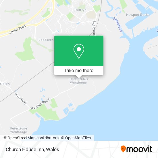 Church House Inn map