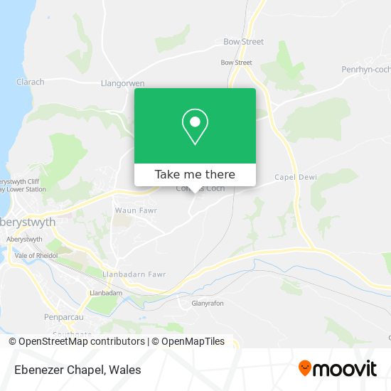 Ebenezer Chapel map
