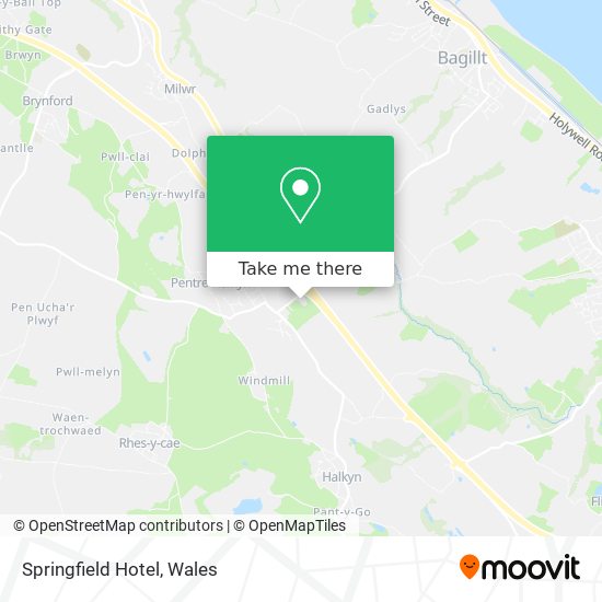 Springfield Hotel map