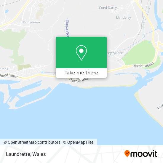 Laundrette map
