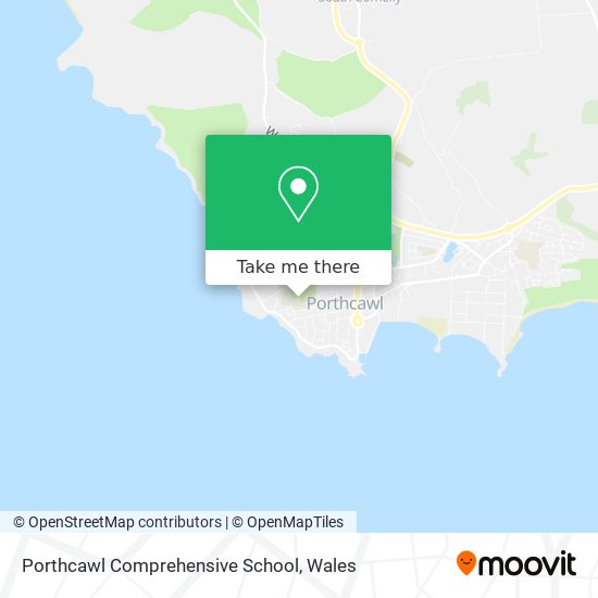 Porthcawl Comprehensive School map