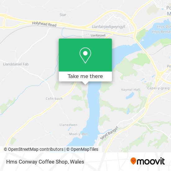 Hms Conway Coffee Shop map