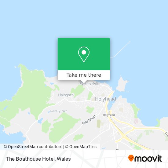 The Boathouse Hotel map