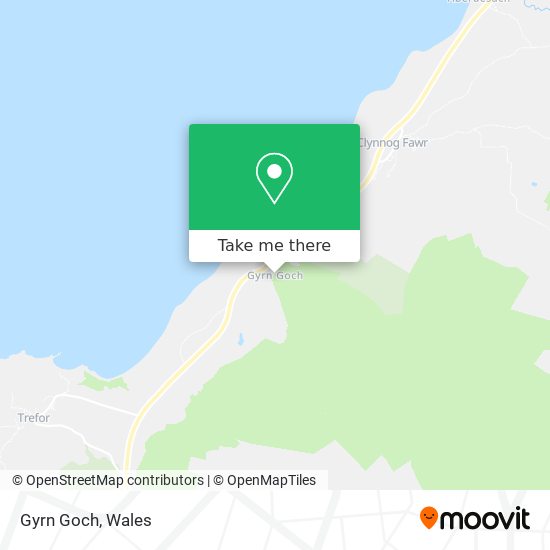 Gyrn Goch map