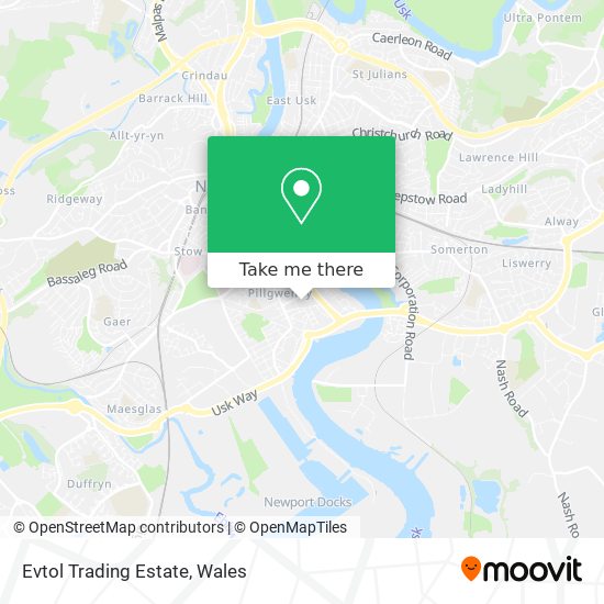 Evtol Trading Estate map