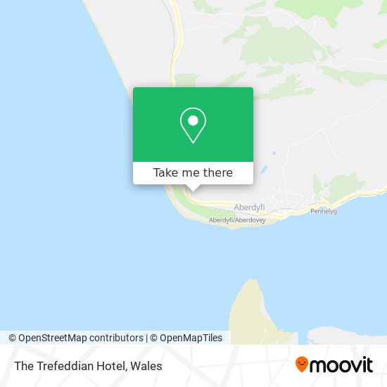 The Trefeddian Hotel map
