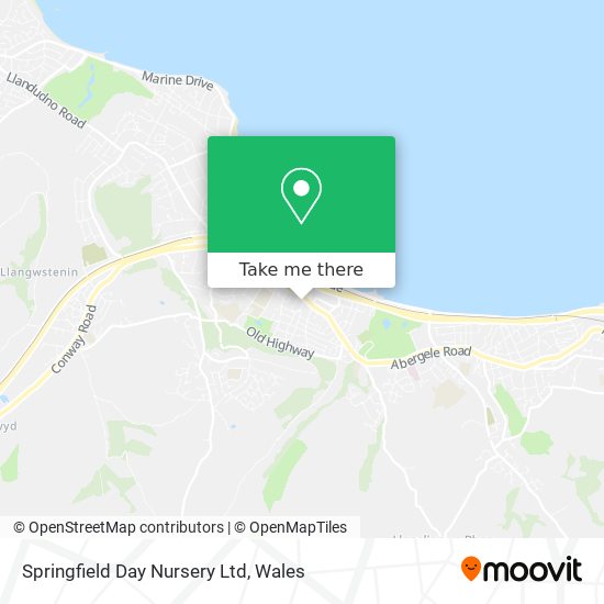 Springfield Day Nursery Ltd map