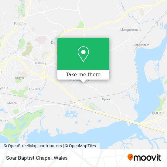 Soar Baptist Chapel map