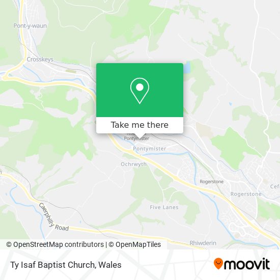 Ty Isaf Baptist Church map