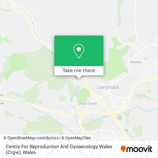 Centre For Reproduction And Gynaecology Wales (Crgw) map