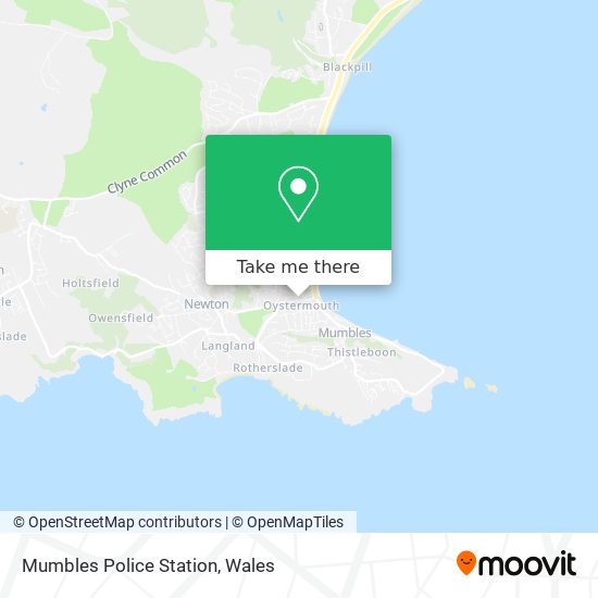 Mumbles Police Station map