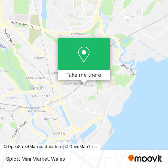 Splott Mini Market map